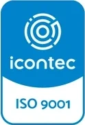 Icontec ISO 9001 seal