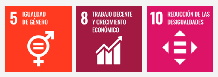 Sustainable Development Goals 5, 8, 10